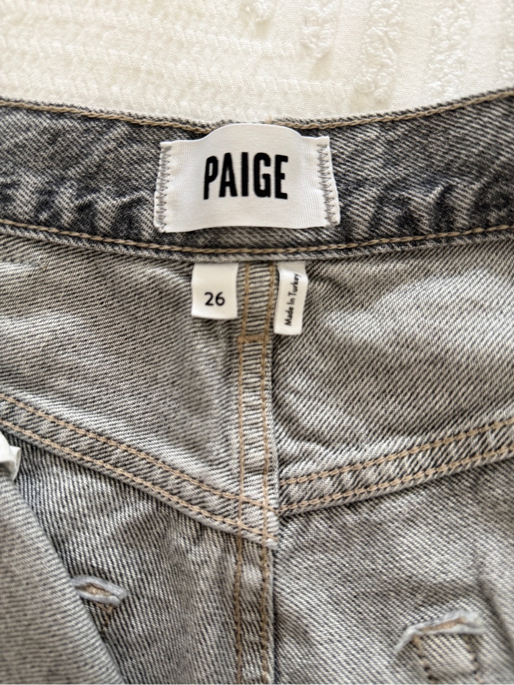 Paige Sawyer High Rise Wide Leg Jeans NWT - Picture 9 of 11